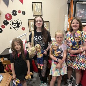Dress A Doll: August 3, 4, 5 --1-4 PM